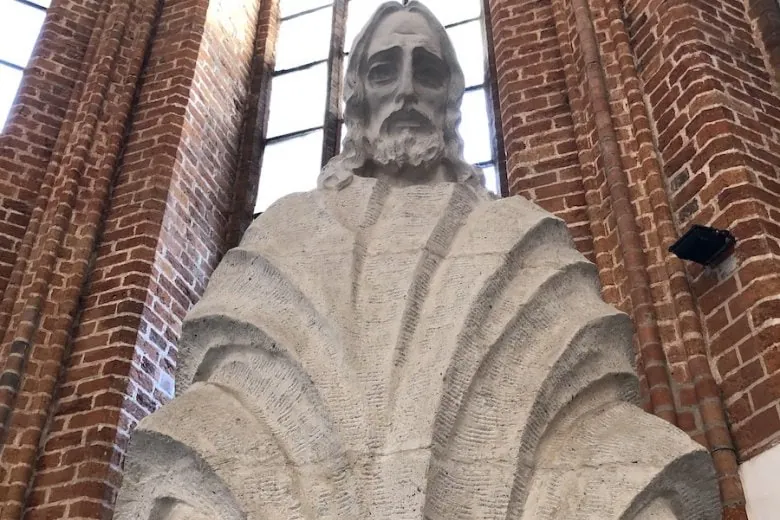 Igors Vasiļjevs "Der trauernde Kristus". Foto: Liena Bogatirēviča.